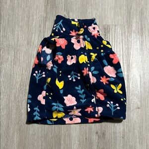 4 for $20 Carter's Floral Vest - Navy, Pink, Yellow